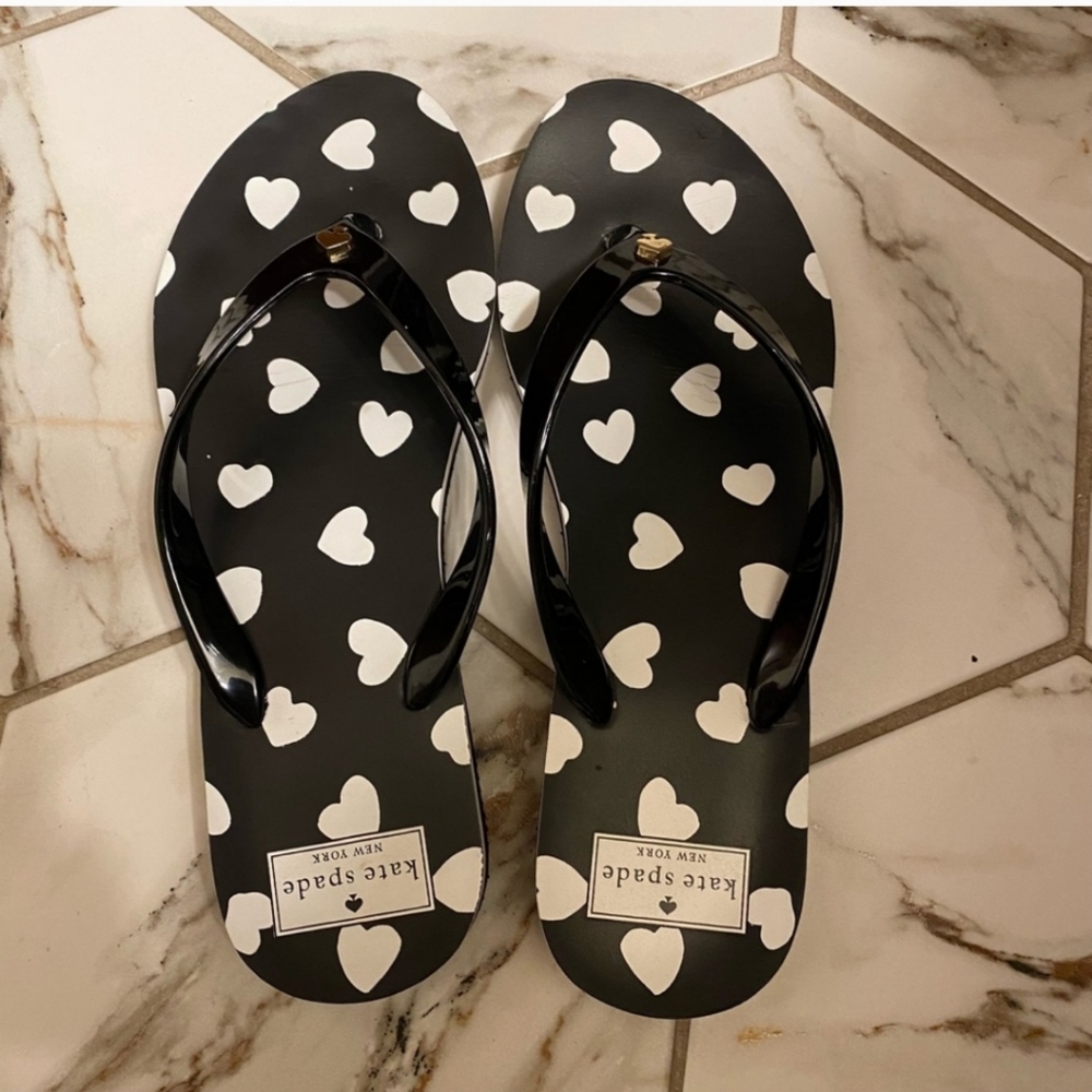 Kate Spade flip flops 9